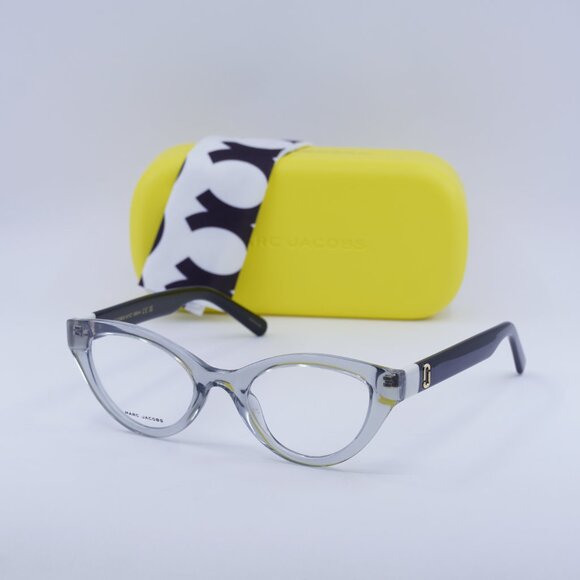 Final Price! Marc Jacobs MARC 651 0R6S 00 Grey/Black Eyeglasses 49mm